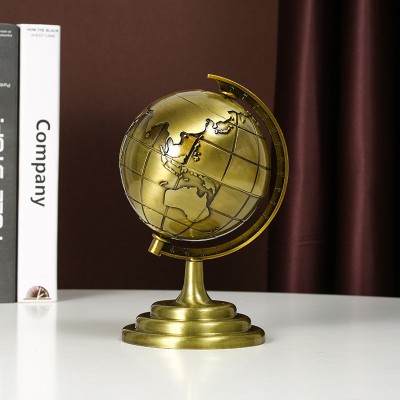 World Map 3D Rotating Glove Decorat
