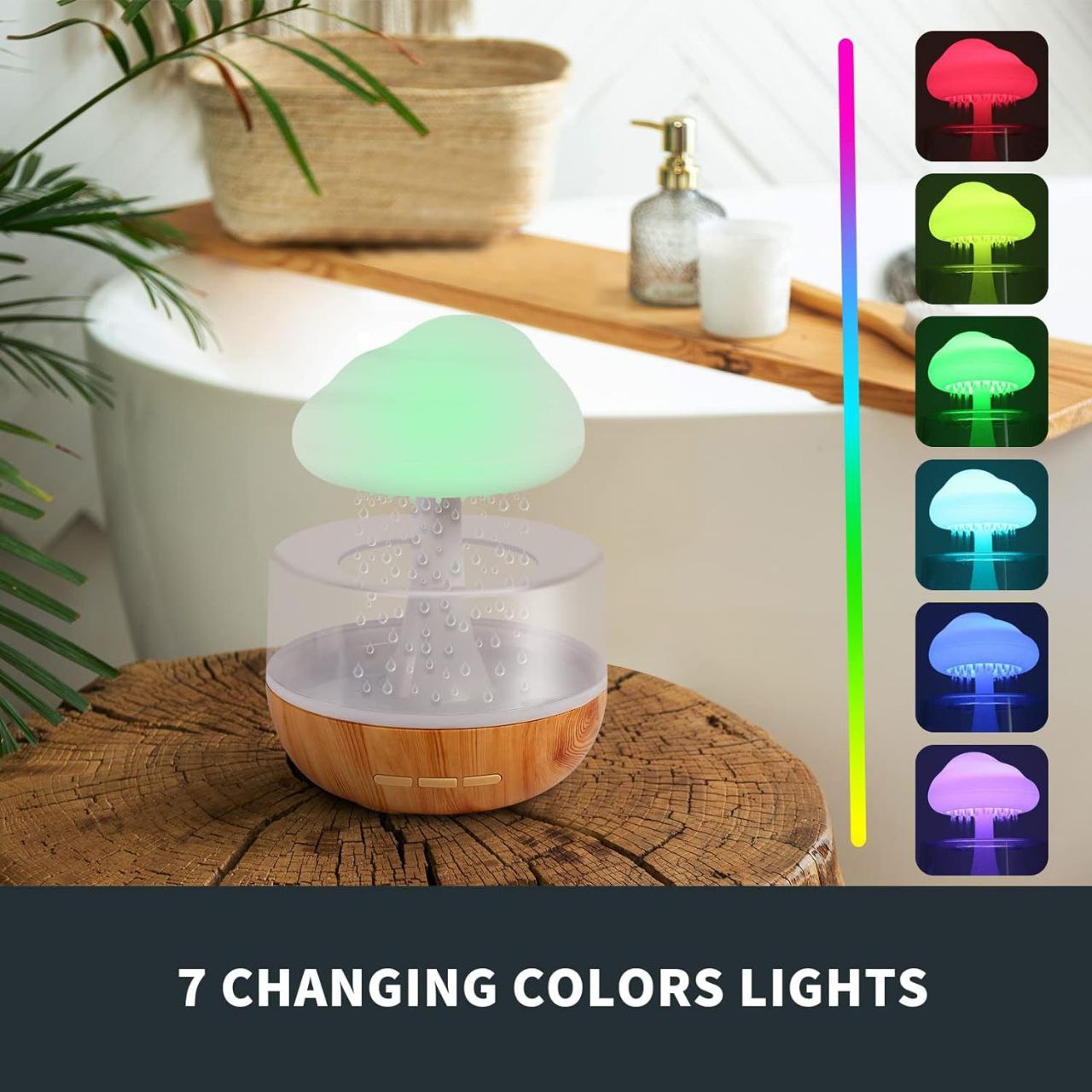 Humidifier with Raining Water Drop🌧️