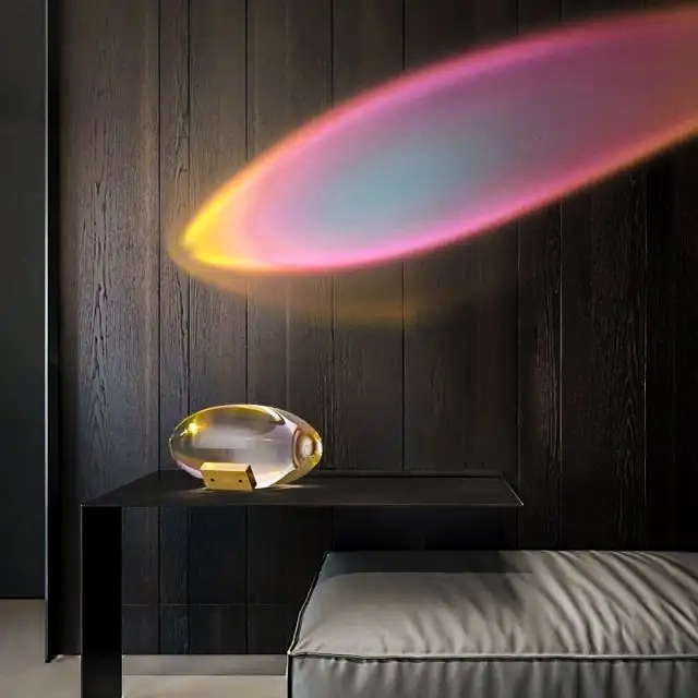 Aesthetic Table Lamp Stone