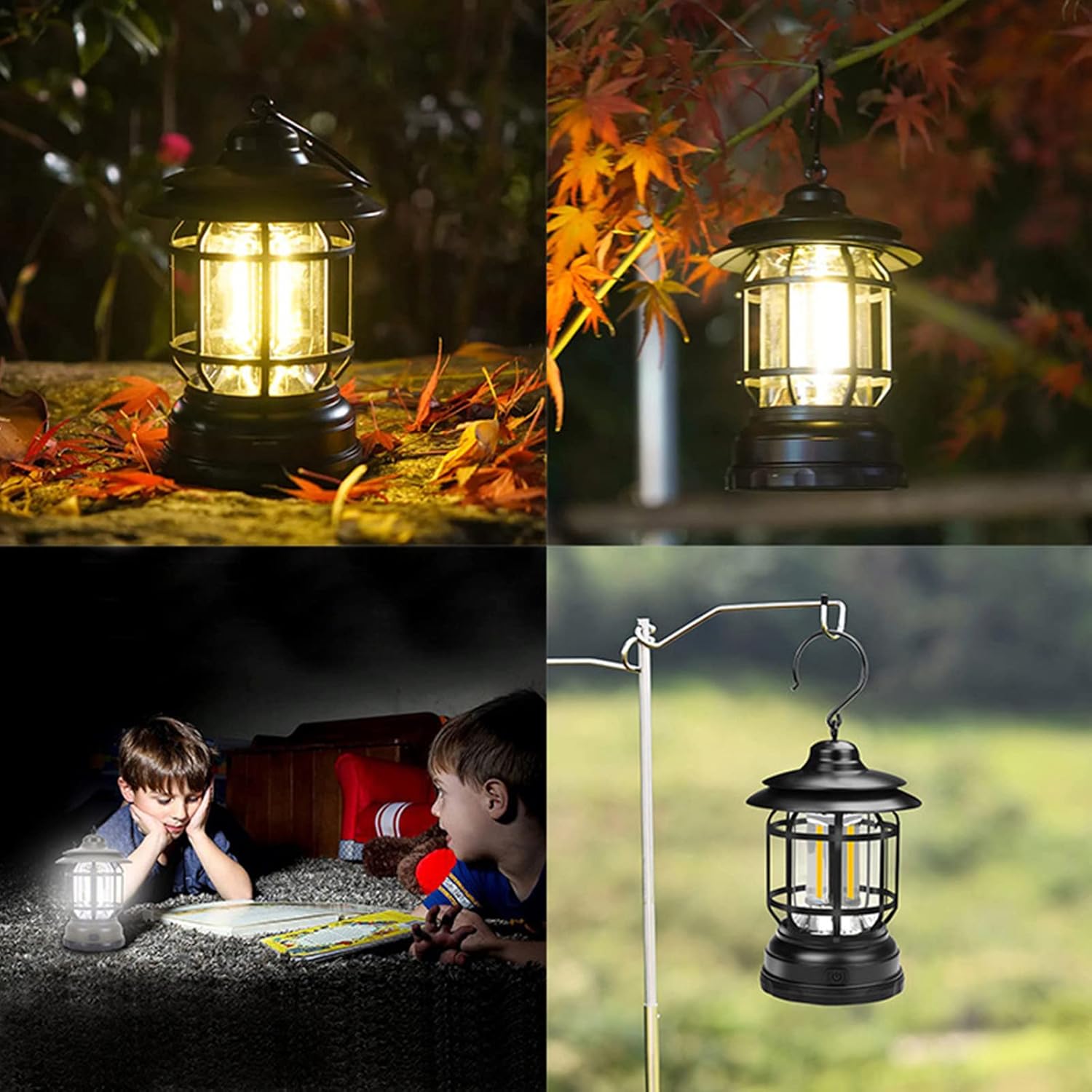 Rechargeable camping lamp