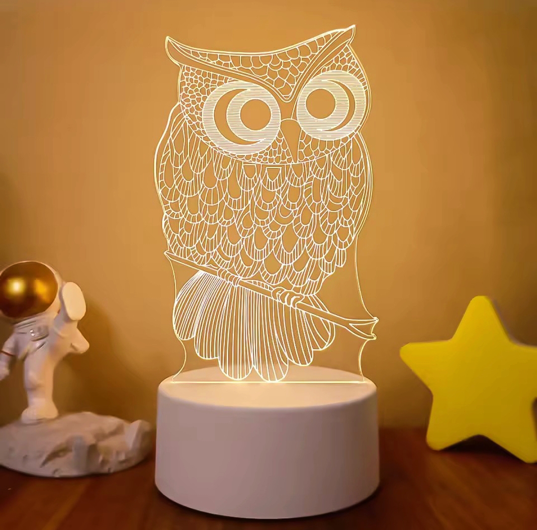 3d lamp light