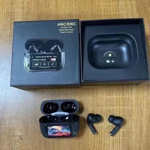 A9 Pro ANC/ENC Dauble Dark Noise Reduction Touch Control Bluetooth Earbuds
