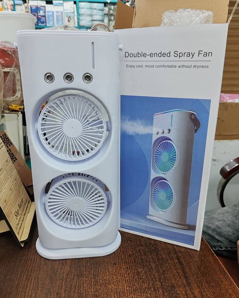 Portable Light Humidifier Double-Ended Spray Fan