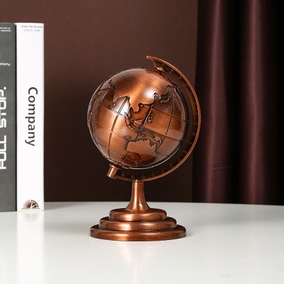 World Map 3D Rotating Glove Decorat