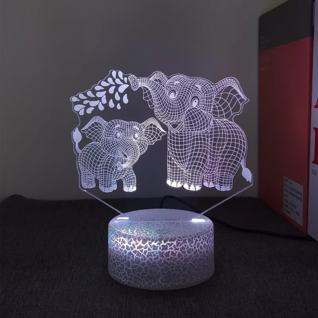 3d lamp light