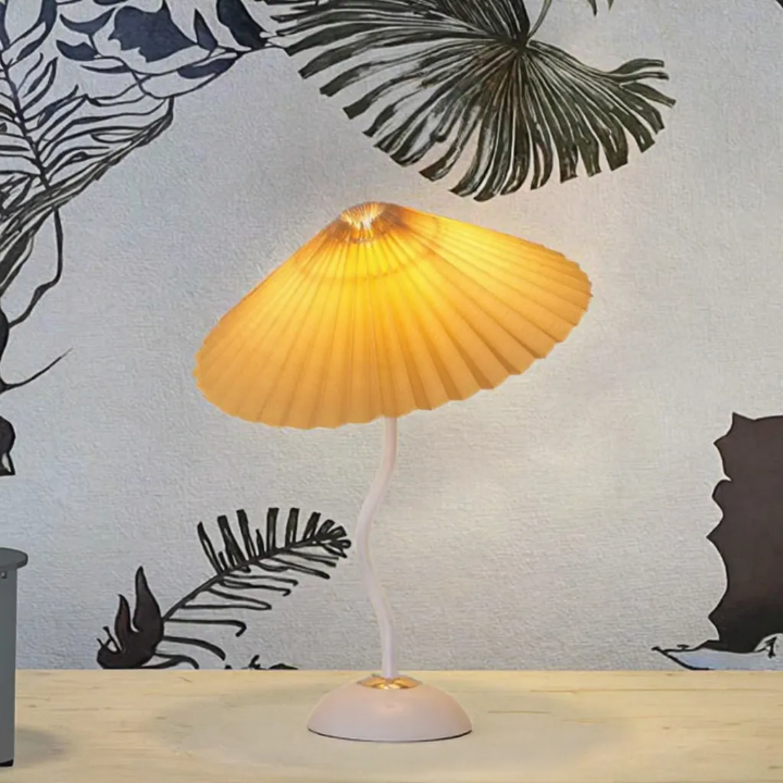 Bedside Lamp Umbrella Design