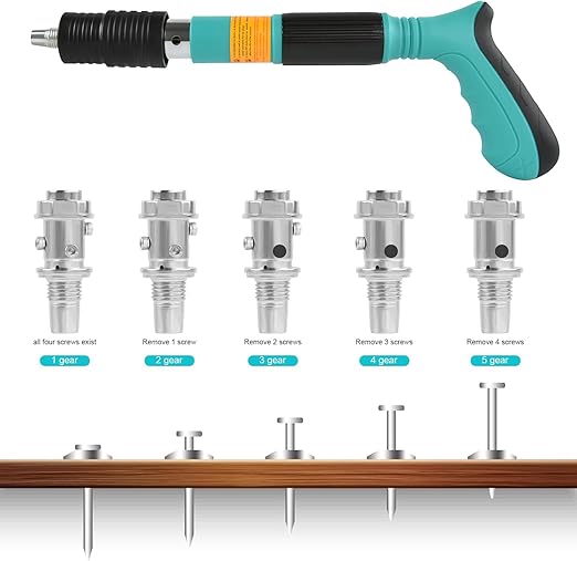 Manual Steel Nail Gun set   {105 in 1}