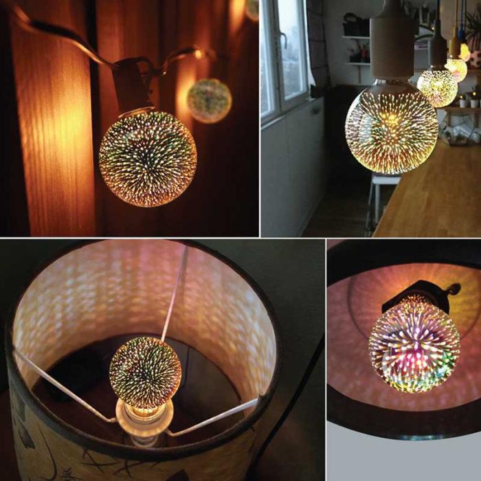 3D Firework Led Decorative Light Bulb