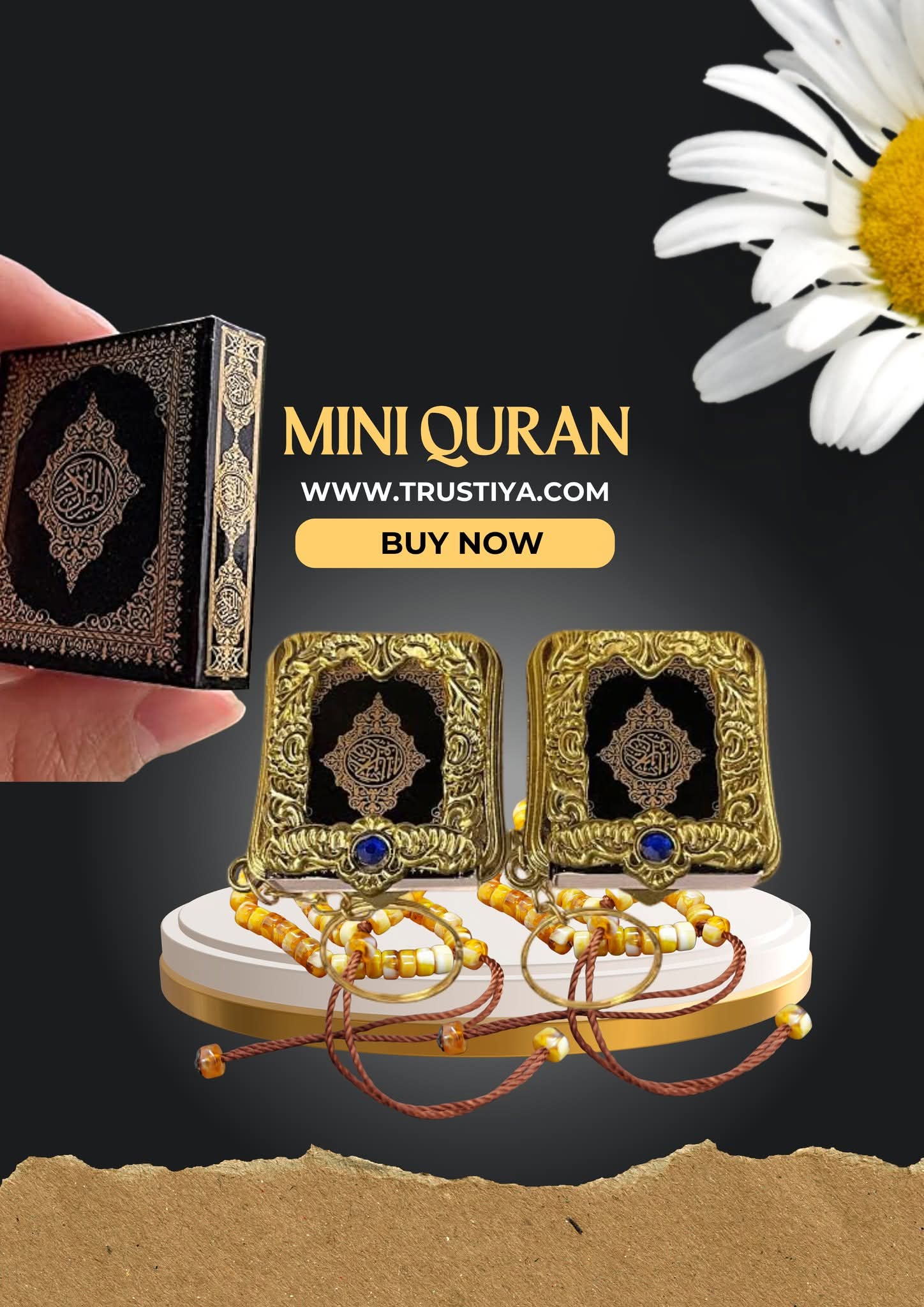 Mini Qur'an Key Ring