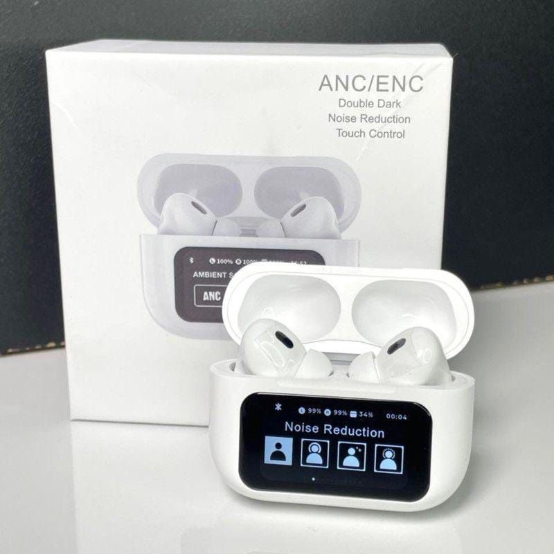 A9 Pro ANC/ENC Dauble Dark Noise Reduction Touch Control Bluetooth Earbuds