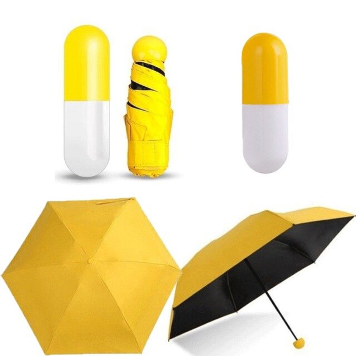 Fashionable Cute Capsule Umbrella – Multicolor, ক্যাপসুল ছাতার প্রোডাক্ট ডিটেইলস