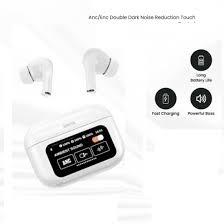 A9 Pro ANC/ENC Dauble Dark Noise Reduction Touch Control Bluetooth Earbuds