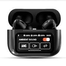 A9 Pro ANC/ENC Dauble Dark Noise Reduction Touch Control Bluetooth Earbuds